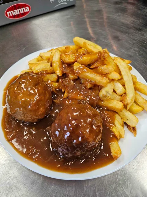 Boulettes maison et frites